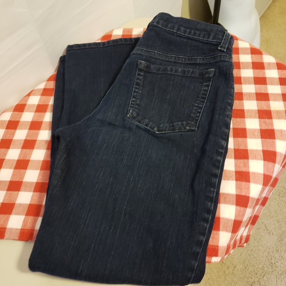Gloria Vanderbilt Dark Blue Jeans Missy Short‎ Size 8